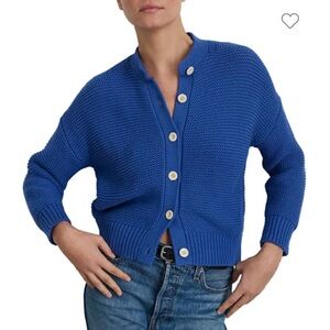 NWT Alex Mill Nico Cardigan in Cosmic Blue